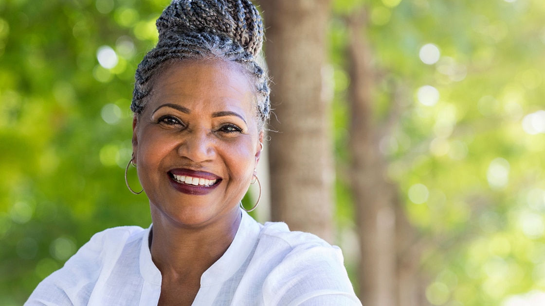 Patient during first dental visit